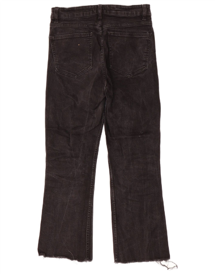 Zara Γυναικείο ίσιο τζιν EU 40 Medium W30 L26 Μαύρο