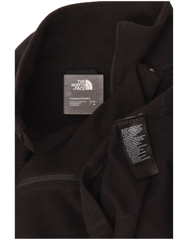 The North Face Γυναικείο Fleece Jacket UK 12 Medium Black Polyester