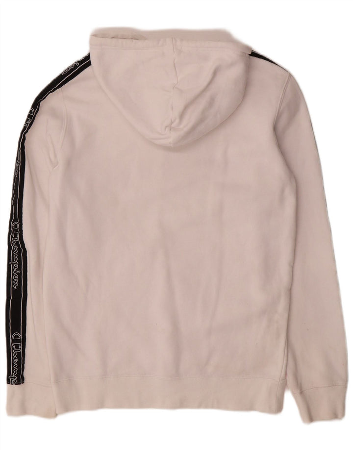 CHAMPION Ανδρικά γραφικά με κουκούλα, μικρό λευκό χρώμα