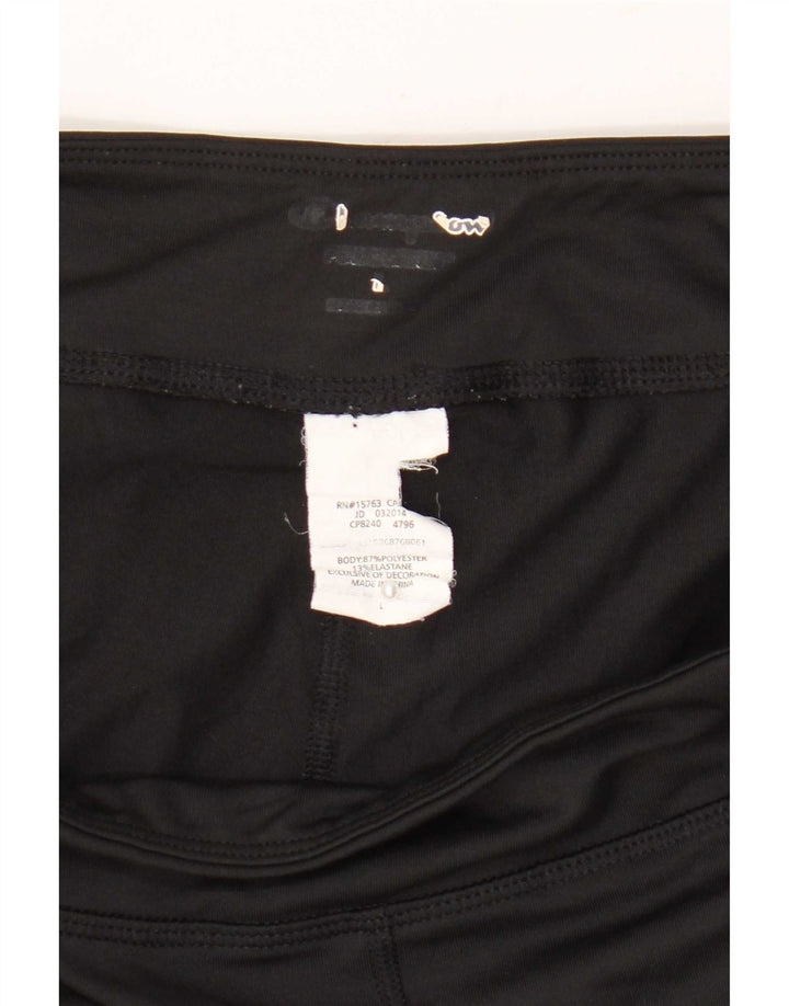 Champion γυναικεία κολάν Capri Large Black Colourblock Πολυεστέρας