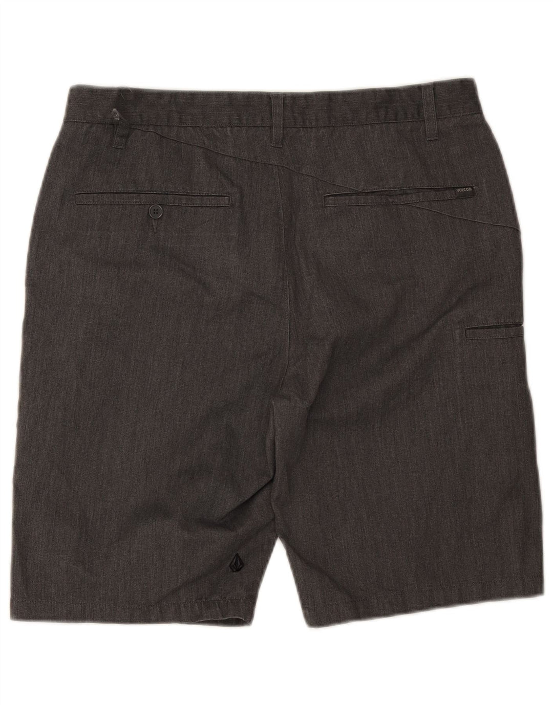 Ανδρικό σορτς chino Volcom W34 Μεγάλο βαμβακερό γκρι φλιτζάνι