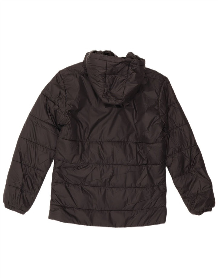 Puma Ανδρικό μπουφάν με κουκούλα UK 36 Small μαύρο νάιλον