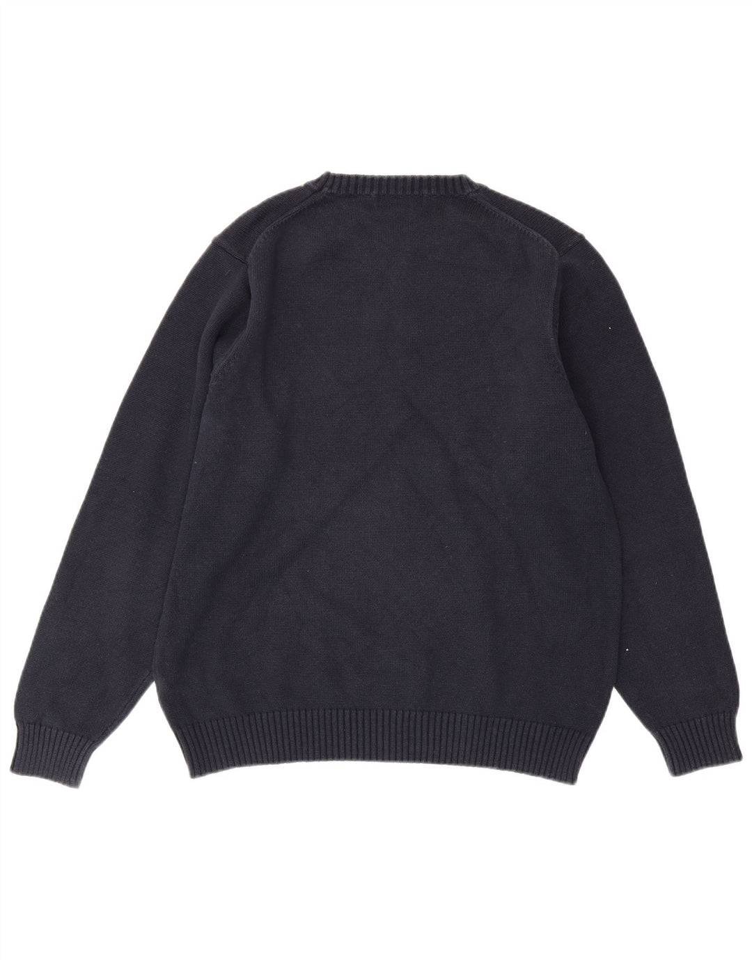 MARKS & SPENCER Ανδρικό πουλόβερ με λαιμόκοψη UK 38/40 Medium Navy Blue