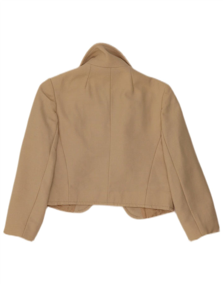 Vintage Γυναικείο Μπουφάν Bolero 3/4 μανίκι IT 42 Medium Beige