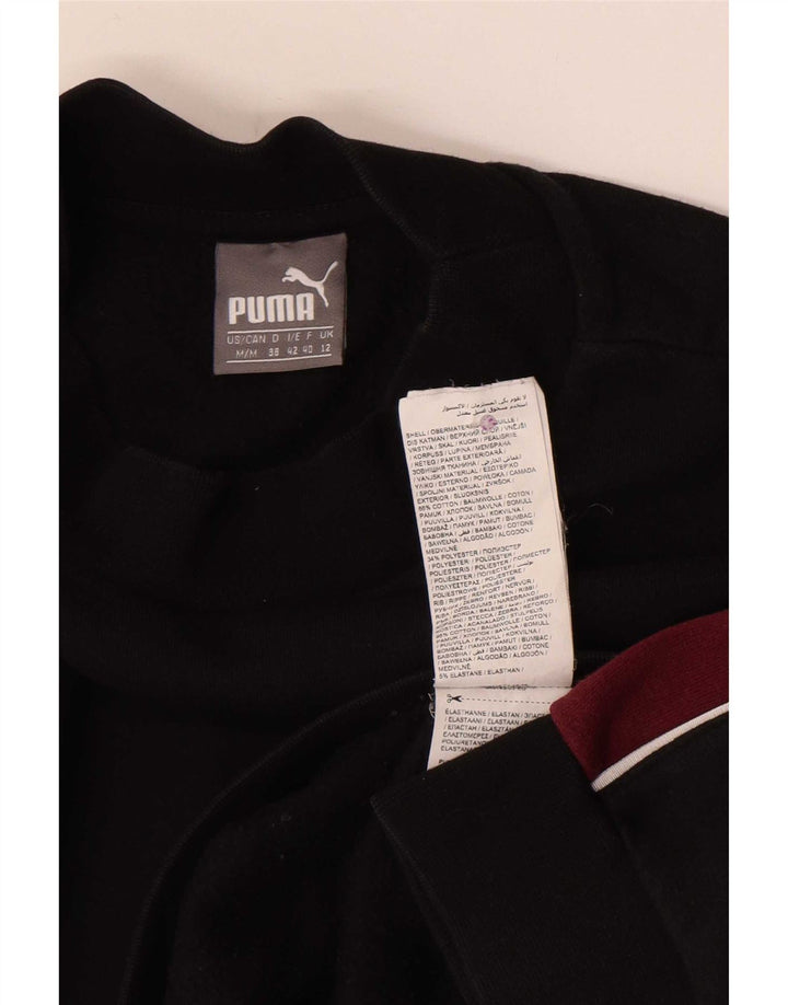 Γυναικεία φούτερ Puma Jumper UK 12 Medium Black Colourblock Cotton