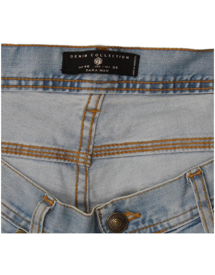 Zara Ανδρικό Slim Jeans EU 46 XL W36 L32 Blue