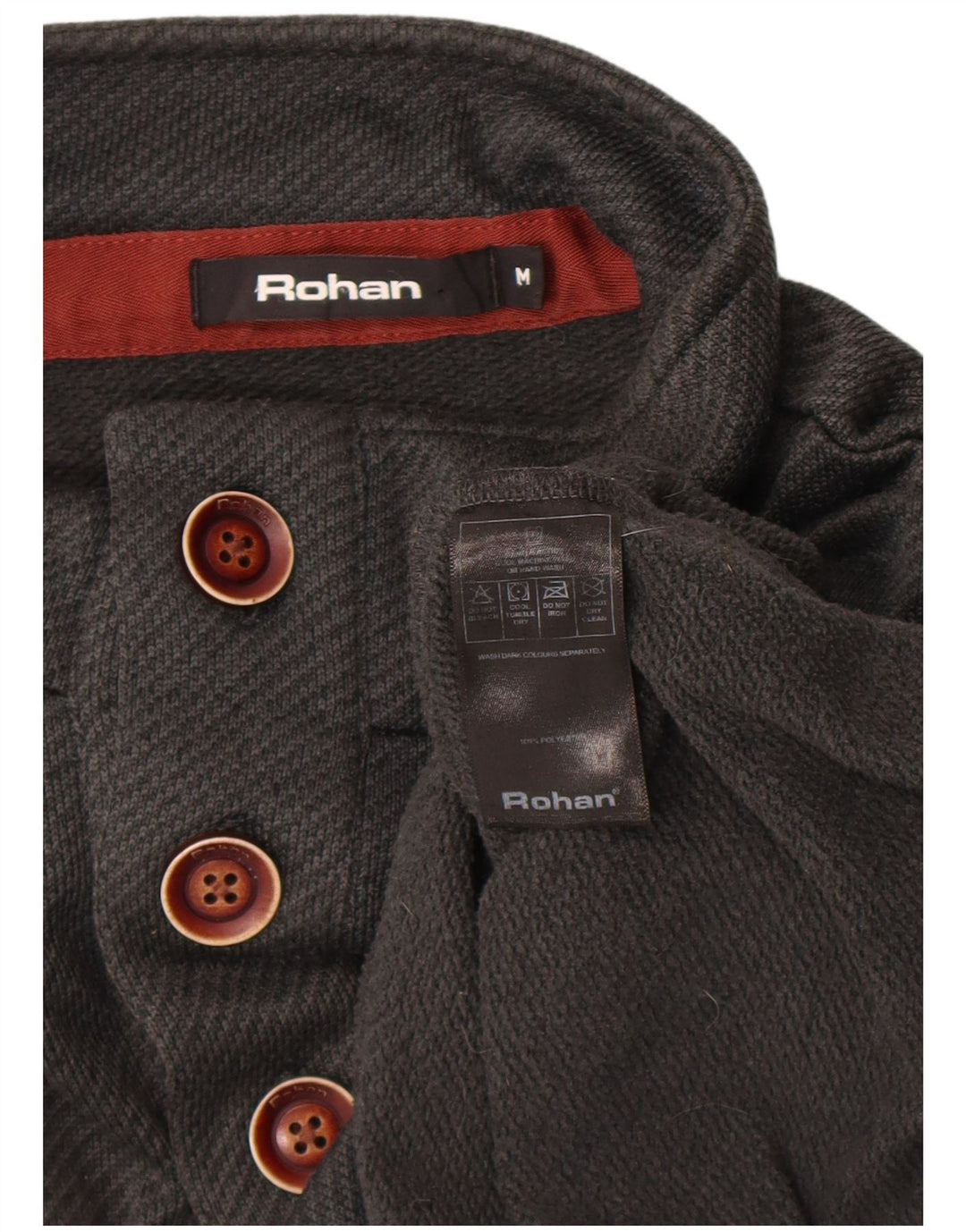Ανδρικό φούτερ με λαιμόκοψη Rohan Jumper Μεσαίο γκρι πολυεστέρα