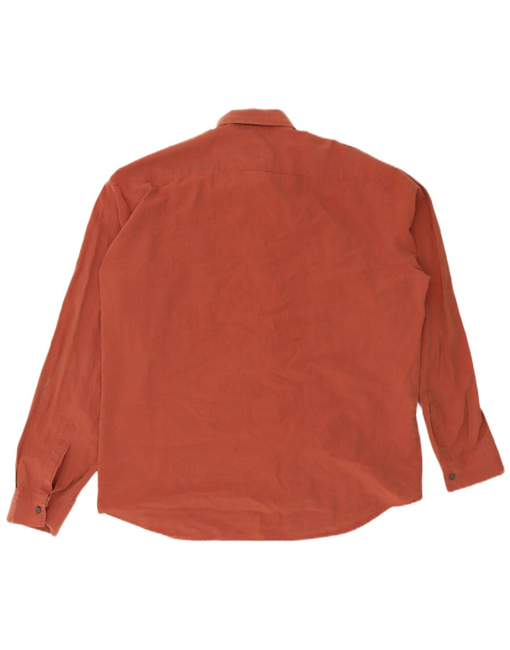 Ανδρικό πουκάμισο Hugo Boss Large Maroon