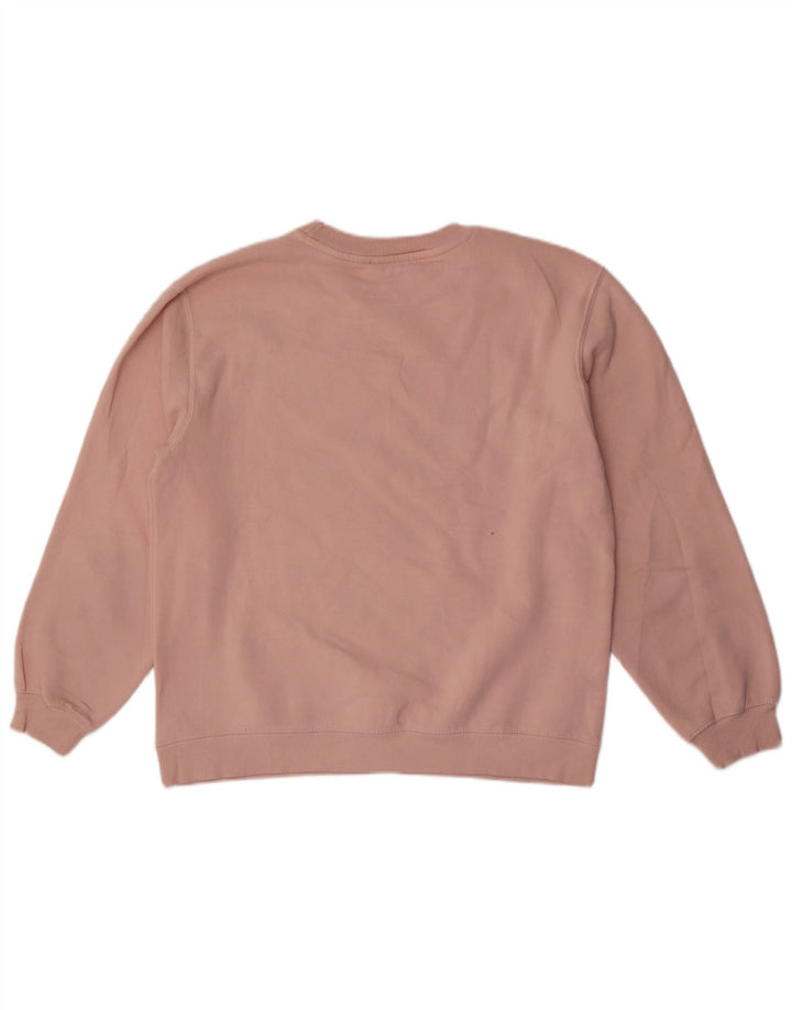 Zara Γυναικεία Φούτερ Jumper UK 16 Large Pink