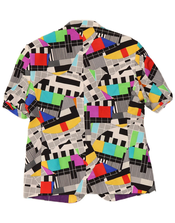 Opposuits Ανδρικό σακάκι με 2 κουμπιά σακάκι UK 46 3XL πολύχρωμο γεωμετρικό