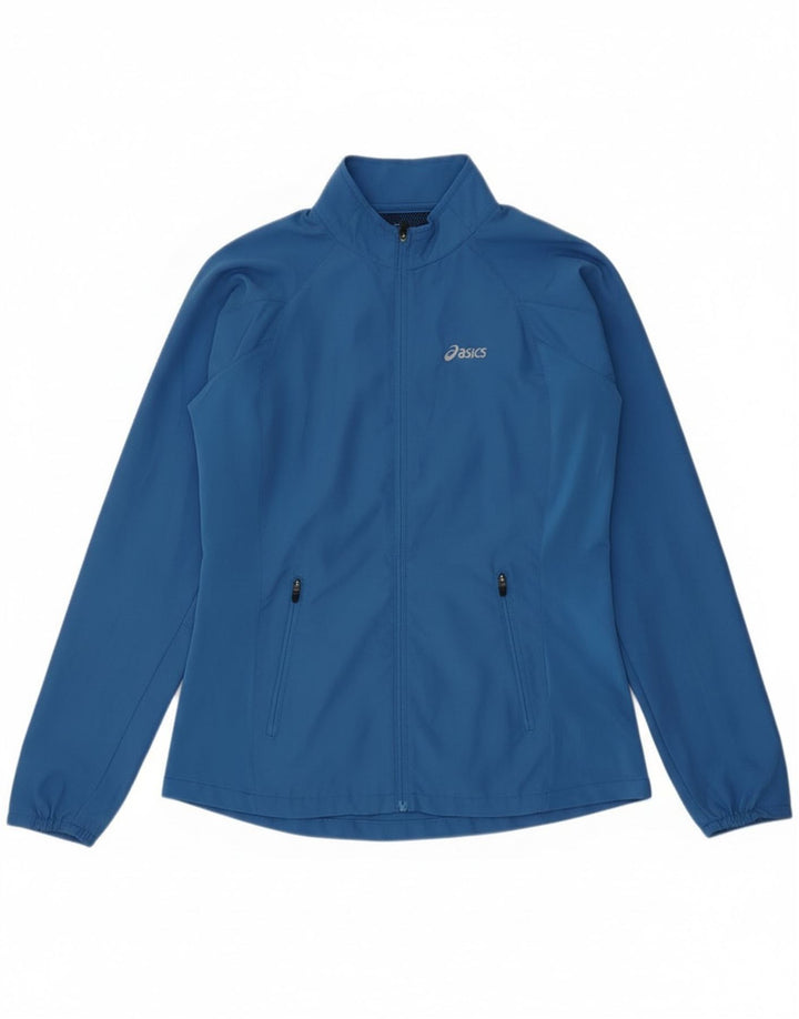 Γυναικεία αθλητική φόρμα Asics Top Jacket UK 8 Small Blue