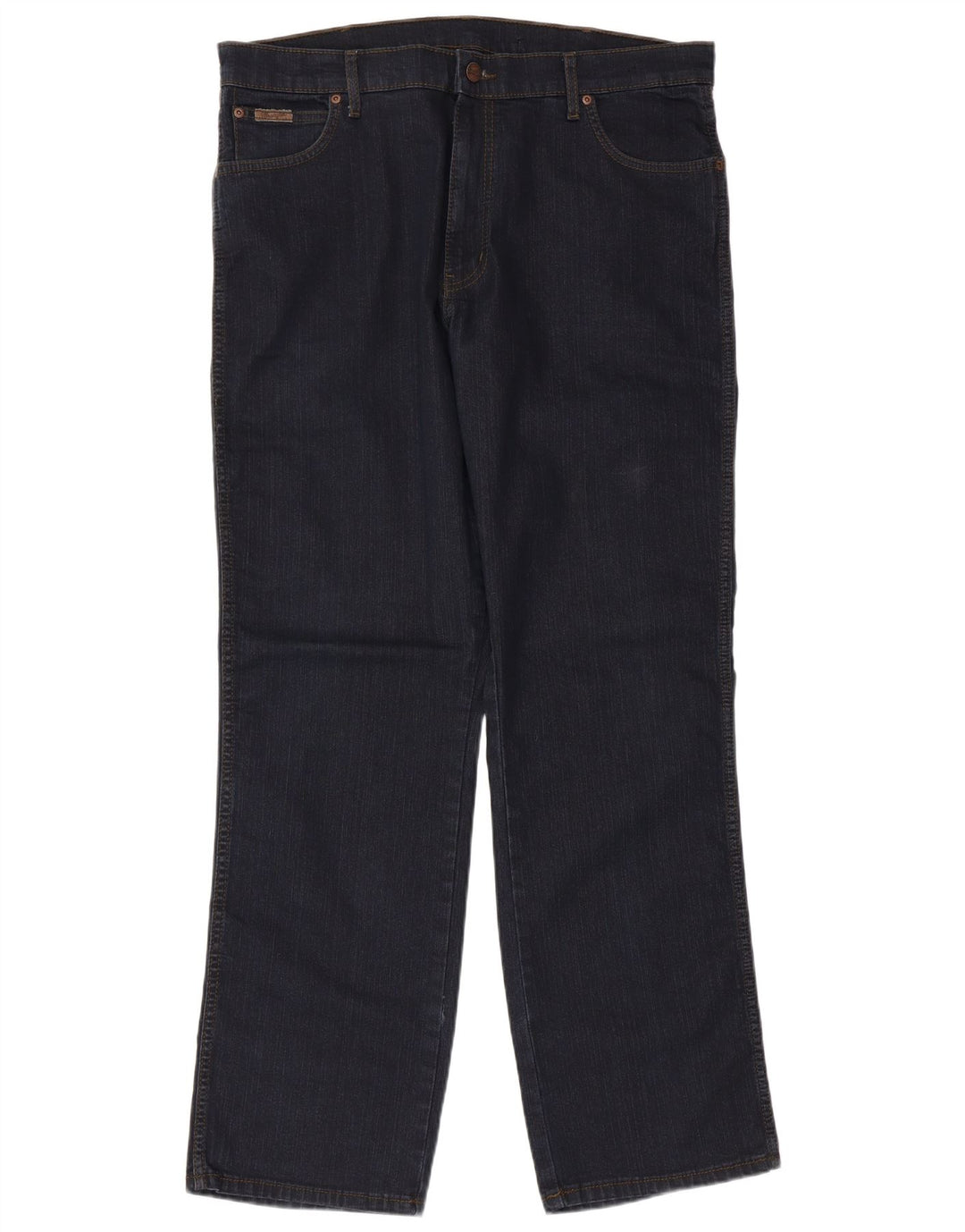 Ανδρικό τζιν WRANGLER ίσιο W38 L32 Μπλε Βαμβακερό