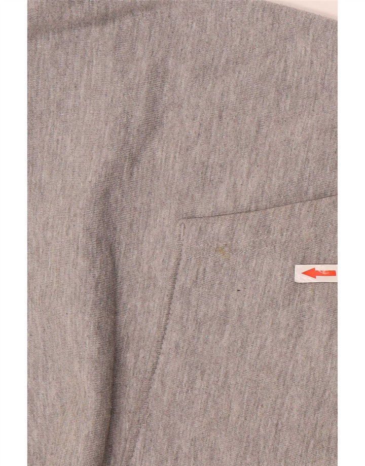 Zara Ανδρικό Hoodie Jumper Medium Grey Polyester