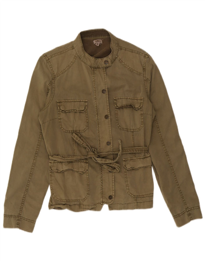 Oasis Γυναικείο Utility Jacket UK 14 Medium Khaki Cotton