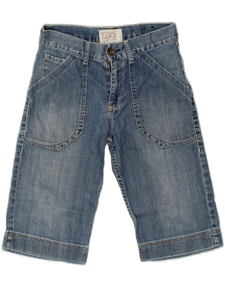 LEVI'S Boys Denim Shorts 9-10 Years W24 Blue Cotton Vintage Levi's and Second-Hand Levi's from Messina Hembry 