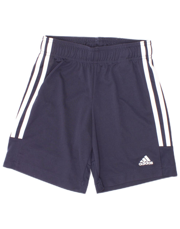 Adidas Boys Aeroready Sport σορτς 7-8 ετών Navy Blue Polyester