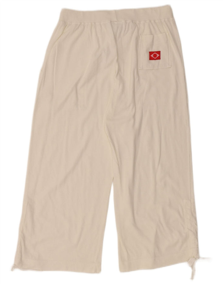 DIADORA Γυναικείο Κάπρι Φαρδιά Φόρμα Παντελόνι UK 12 Medium White