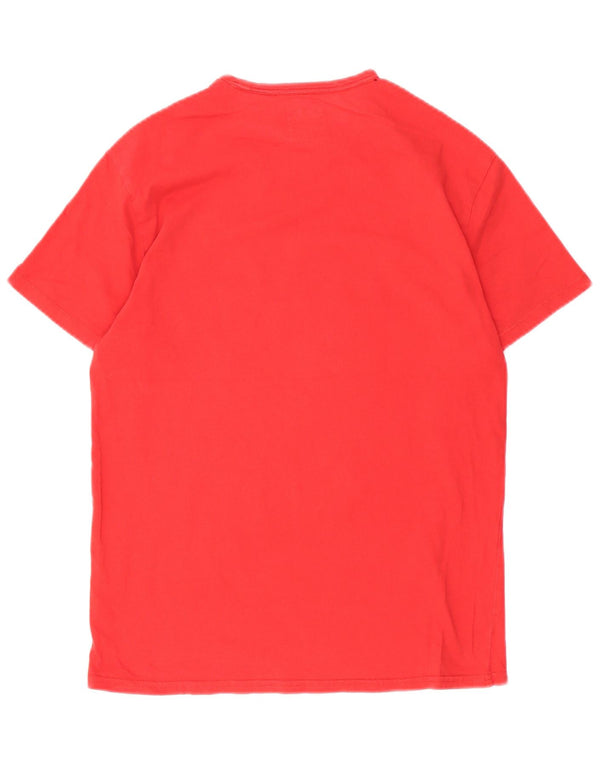 Levi's Mens 501 Standard Fit Graphic T-Shirt Top Μικρό κόκκινο βαμβακερό