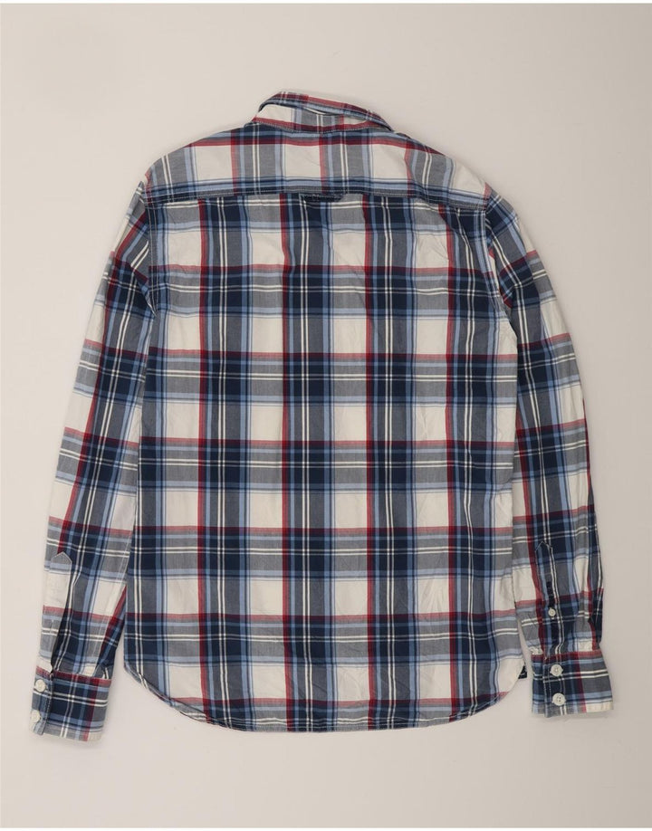 Ανδρικό πουκάμισο SUPERDRY Large Navy Blue Check