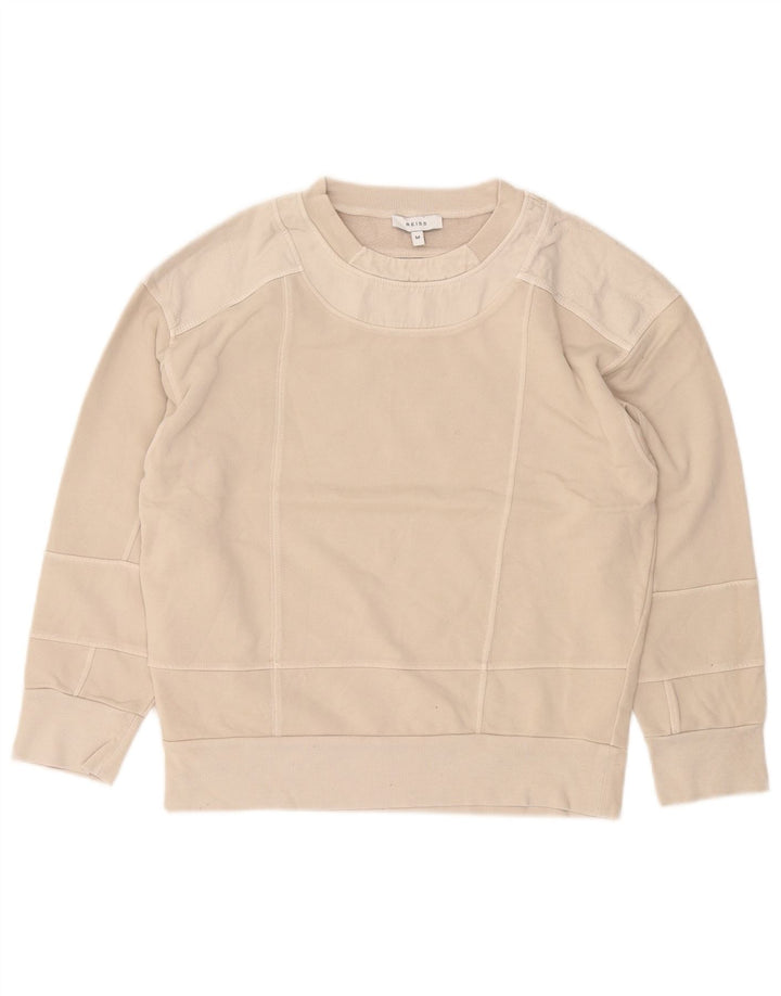 Γυναικείο φούτερ REISS Jumper UK 14 Βαμβακερό μεσαίο μπεζ