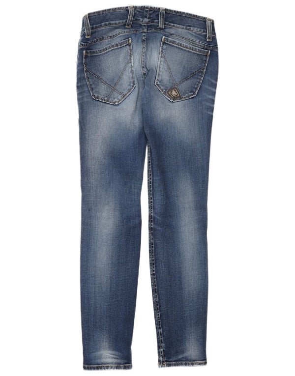 ROY ROGERS Γυναικείο Skinny Jeans IT 41 Small W27 L30 Μπλε βαμβακερό