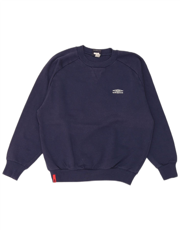 Φούτερ Umbro Boys Jumper 12-13 Years XL Navy Blue Polyester