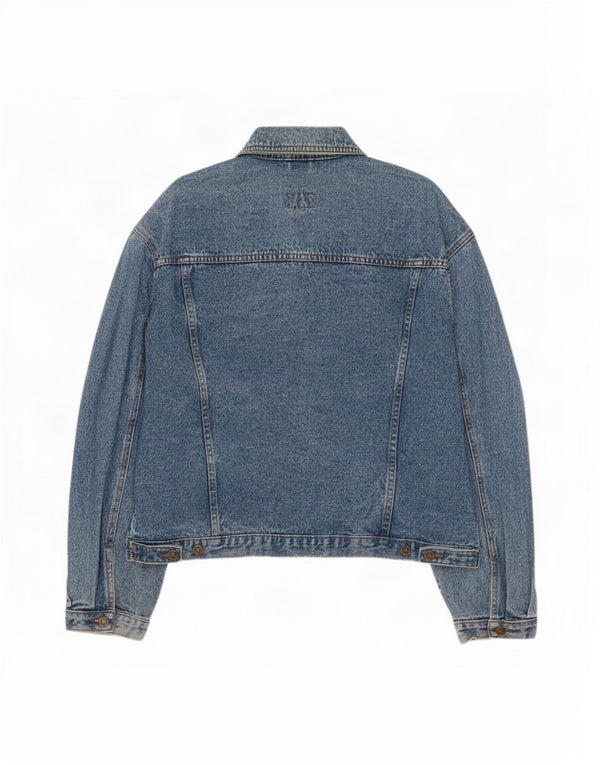 Vintage Ανδρικό Τζιν Μπουφάν UK 42 XL Μπλε