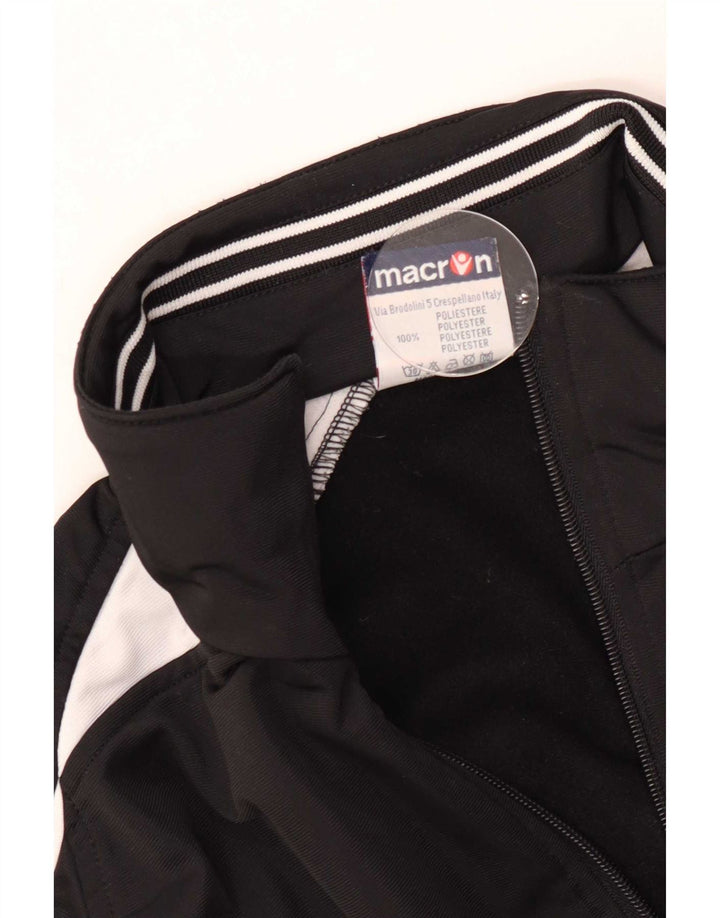 Ανδρική φόρμα Macron γραφική φόρμα Top Jacket Large Black Colourblock Polyester