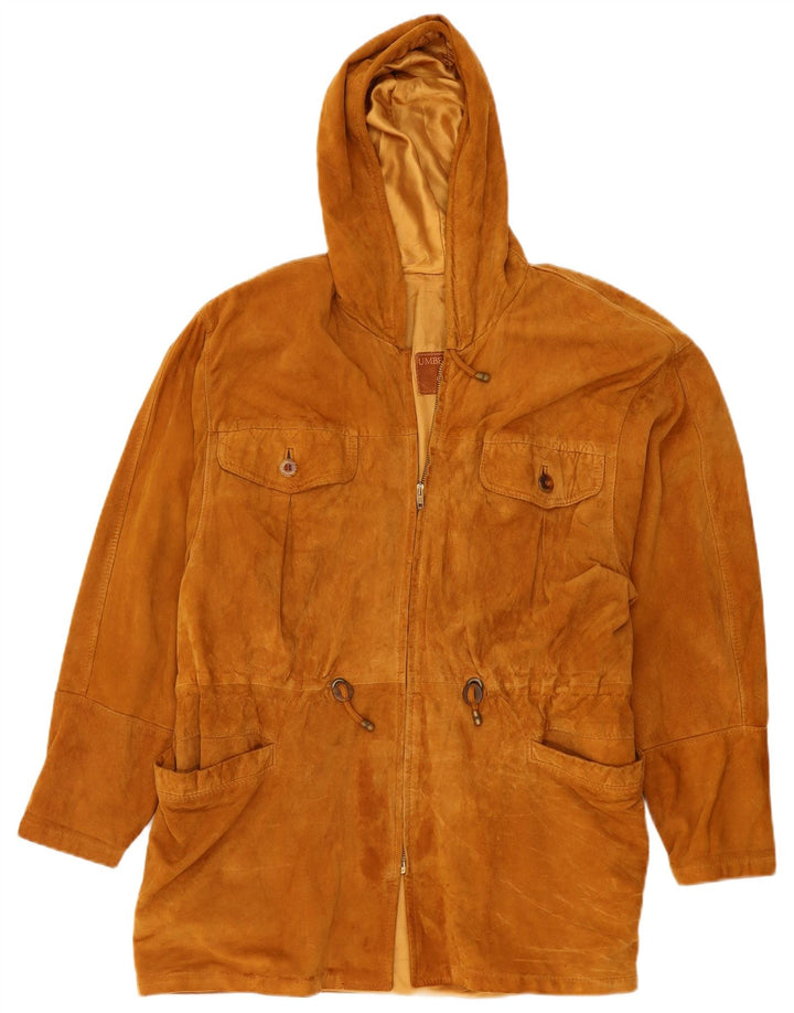 Umberto Olivieri Γυναικείο Suede Jacket IT 44 Medium Brown