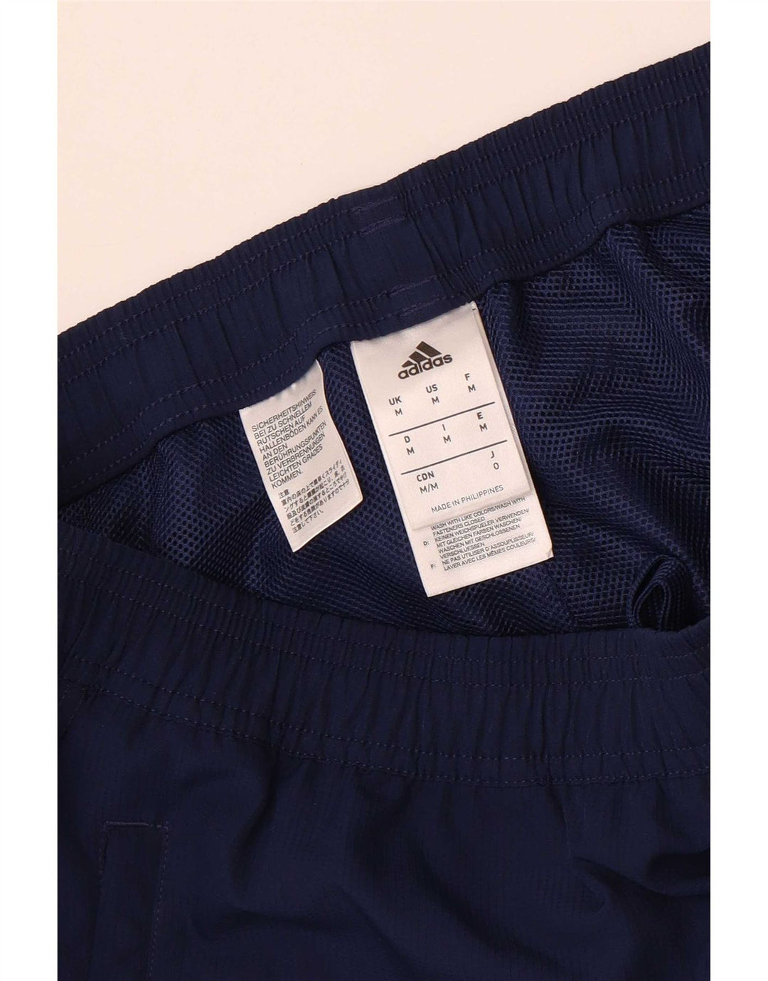 Ανδρική αθλητική φόρμα Adidas Climalite Παντελόνι μεσαίου μπλε ναυτικού πολυεστέρα