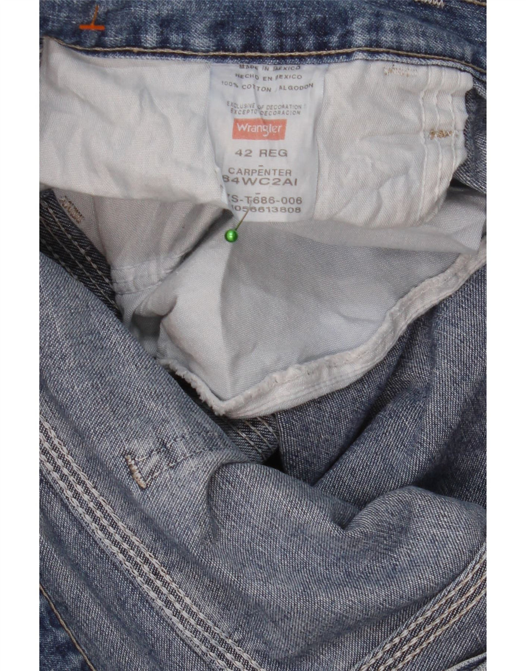 Ανδρικό τζιν σορτς WRANGLER Cargo W42 2XL Μπλε Βαμβακερό