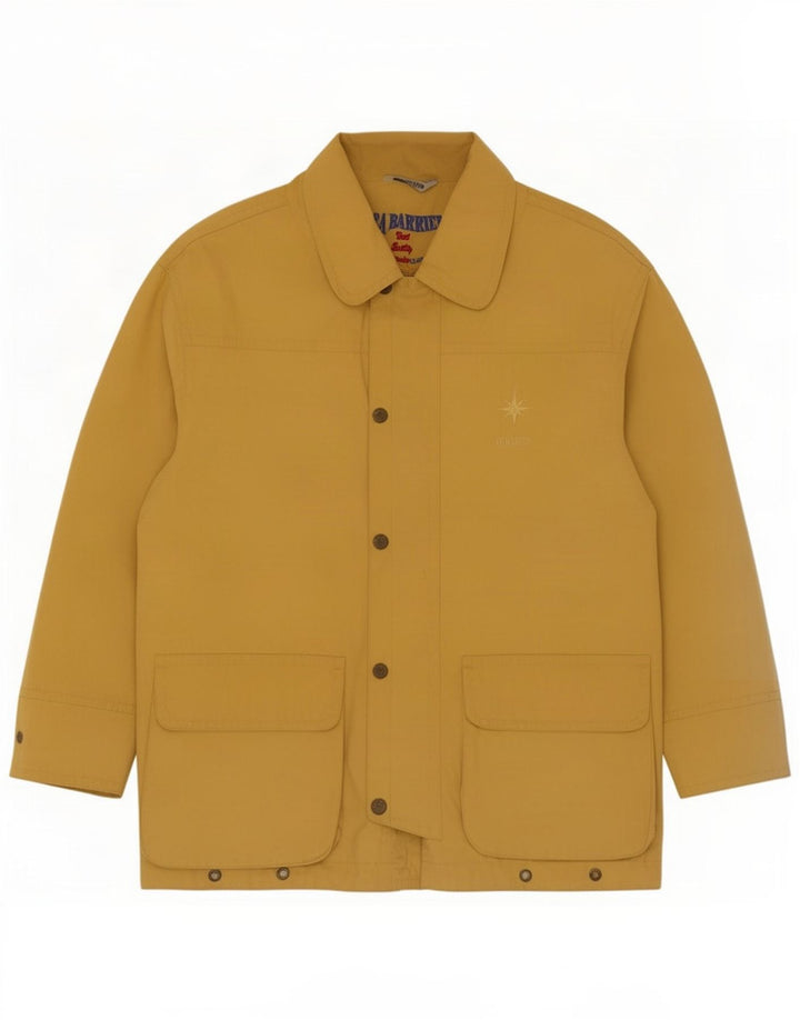 Sea Barrier Mens Utility Jacket UK 38 Medium Yellow