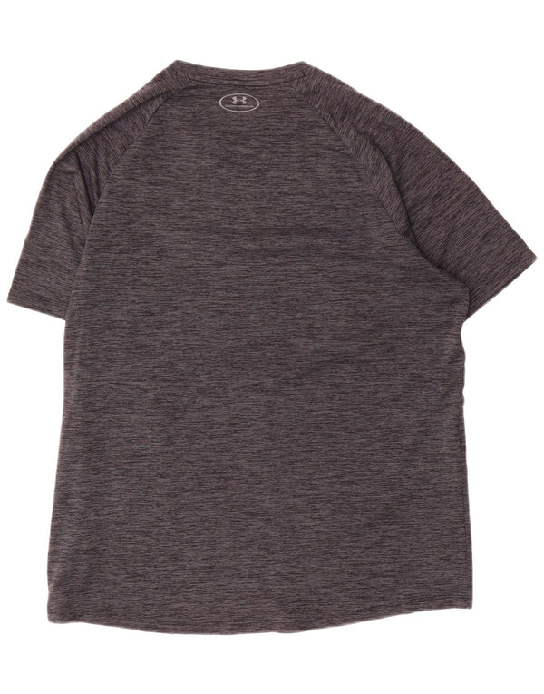 Under Armour Ανδρικό γραφικό T-Shirt Top Large Grey Flecked Polyester