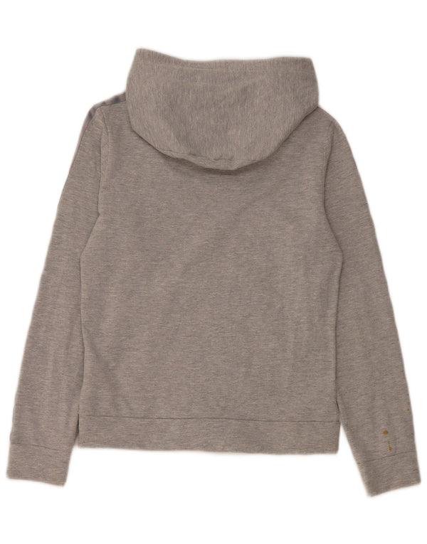Adidas Γυναικείο Hoodie Jumper UK 12 Βαμβακερό μεσαίο γκρι