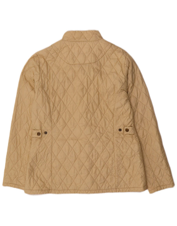 Γυναικείο καπιτονέ μπουφάν Barbour UK 12 Medium Beige Polyamide