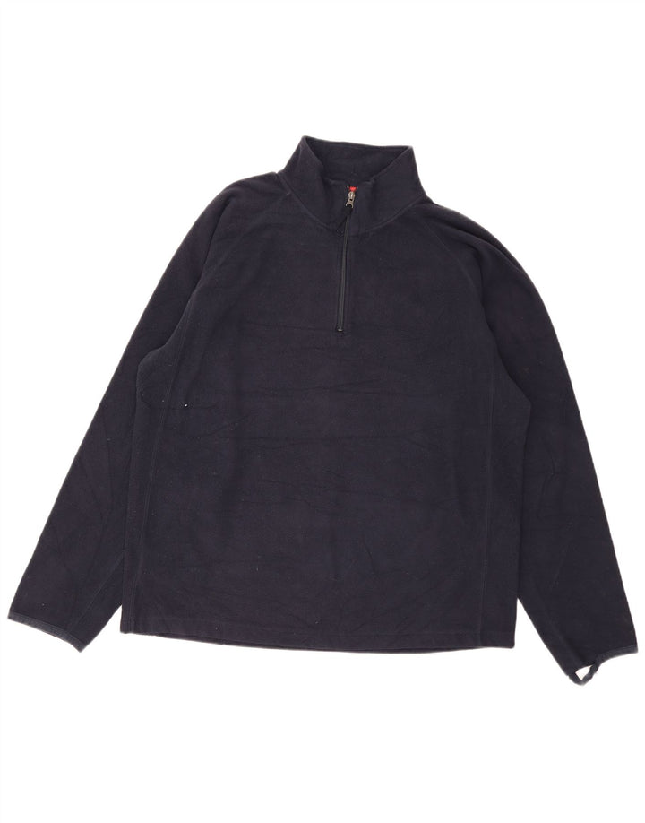 Ανδρικό Gap με φερμουάρ Fleece Jumper XL Navy Blue