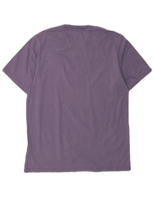 Converse Mens T-Shirt Top Large Navy Blue Cotton