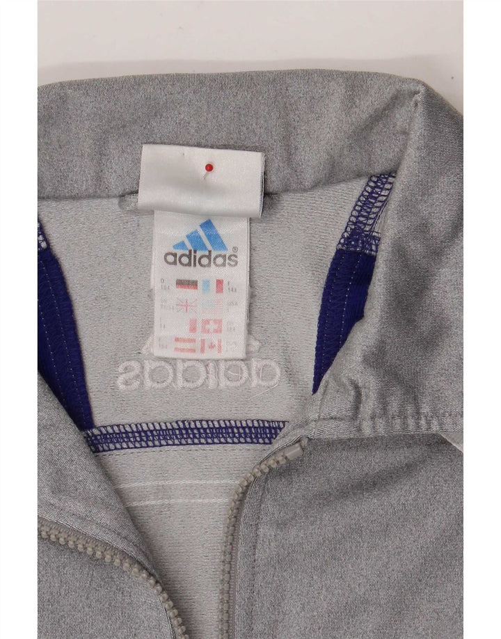 Adidas Boys αθλητική φόρμα 13-14 ετών γκρι πολυεστέρας
