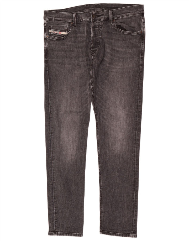 Diesel Ανδρικό Slim Jeans W34 L33 Γκρι βαμβακερό
