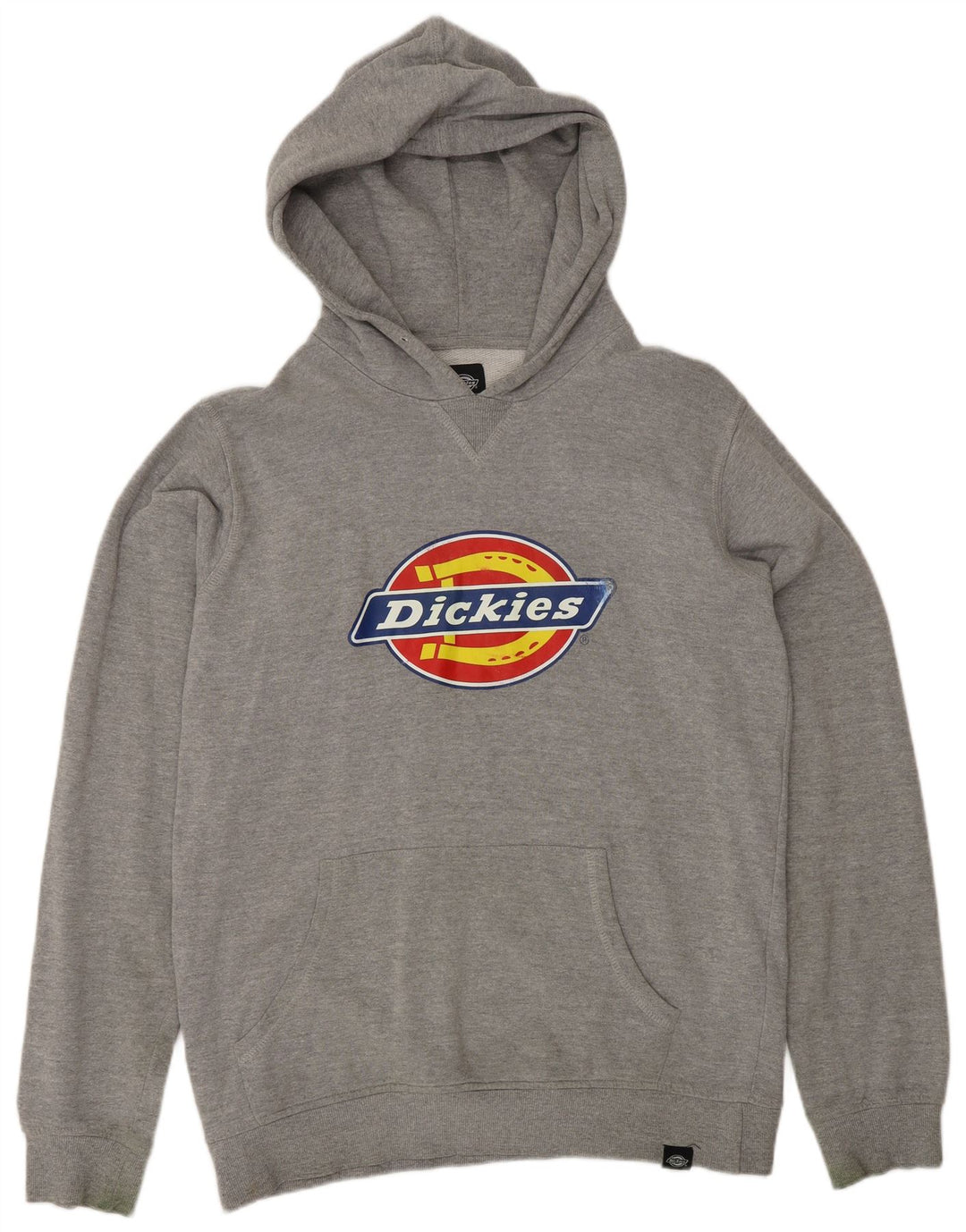 DICKIES Ανδρικό γραφικό μπλουζάκι με κουκούλα μεσαίου γκρι βαμβακερό