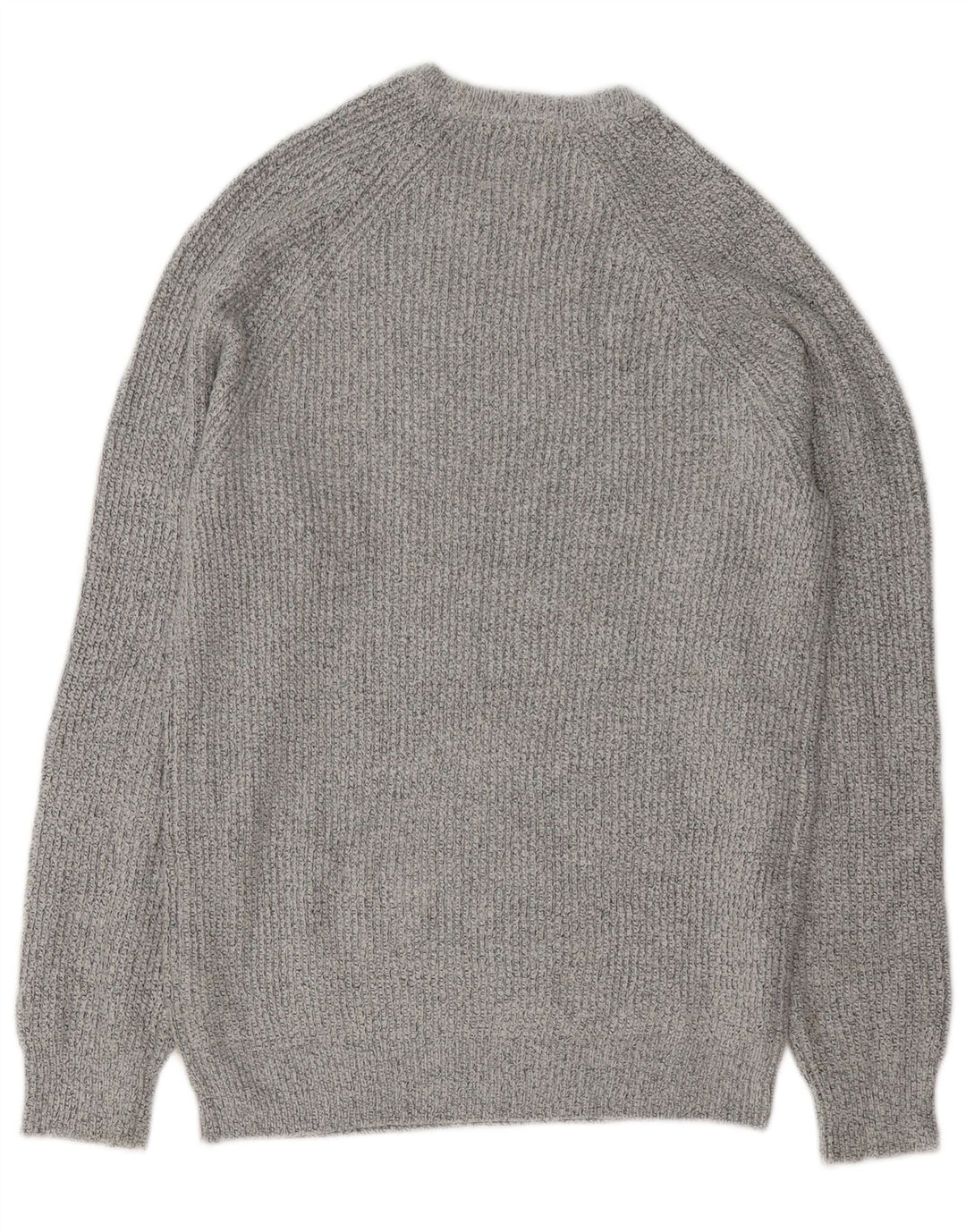 Ανδρικό πουλόβερ Marks & Spencer Crew Neck Jumper Μικρό Γκρι Πολυαμίδιο