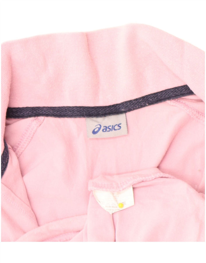 Γυναικεία αθλητική φόρμα Asics Top Jacket UK 12 Medium Pink Cotton
