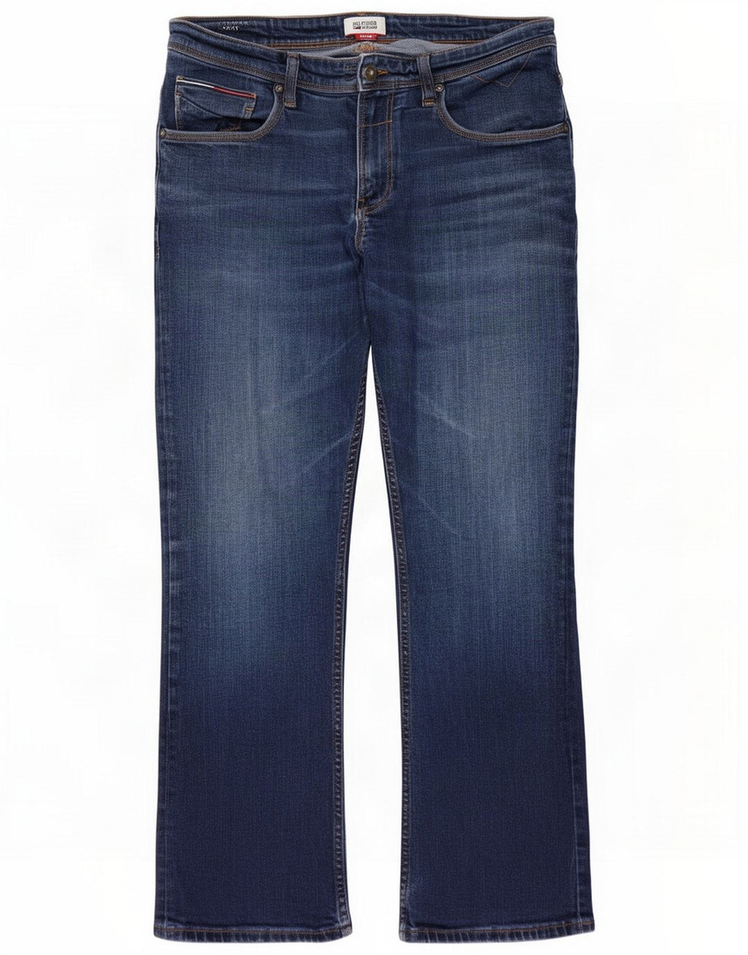 Tommy Hilfiger Mens Bootcut Jeans W34 L30 Blue