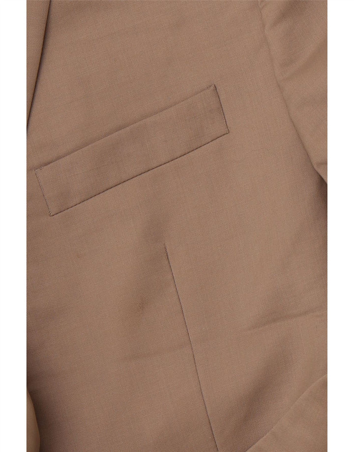 RALPH LAUREN Ανδρικό σακάκι σακάκι με 2 κουμπιά UK 44 2XL μπεζ μαλλί