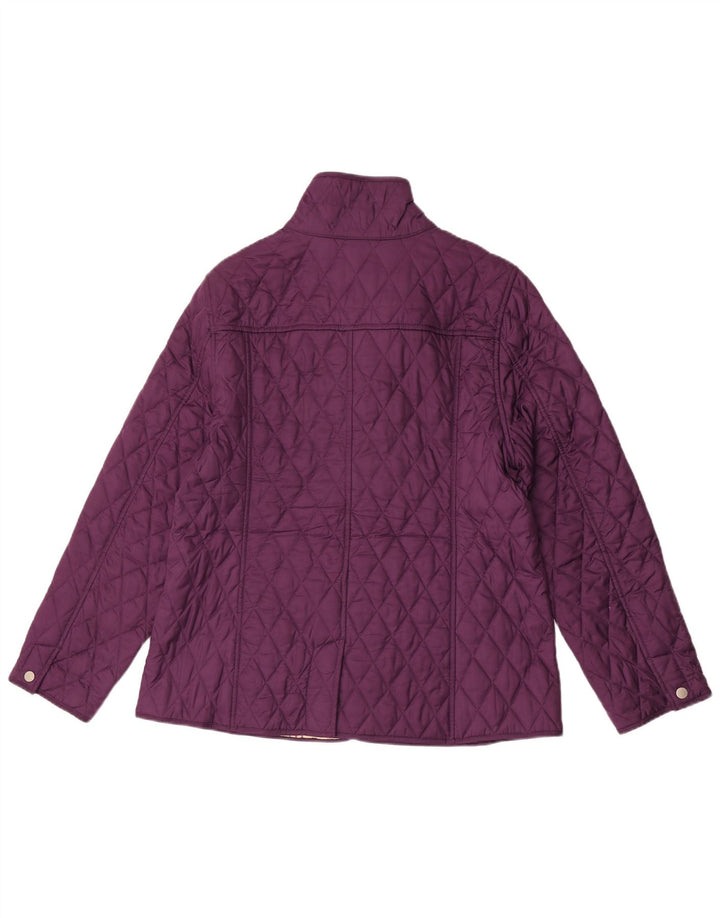 Γυναικείο καπιτονέ μπουφάν L.L.Bean UK 14 Medium Purple Polyester