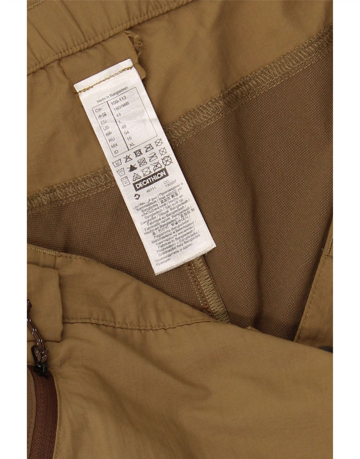 DECATHLON Mens Cargo Shorts EU 48 Medium W38  Khaki Polyamide Vintage Decathlon and Second-Hand Decathlon from Messina Hembry 