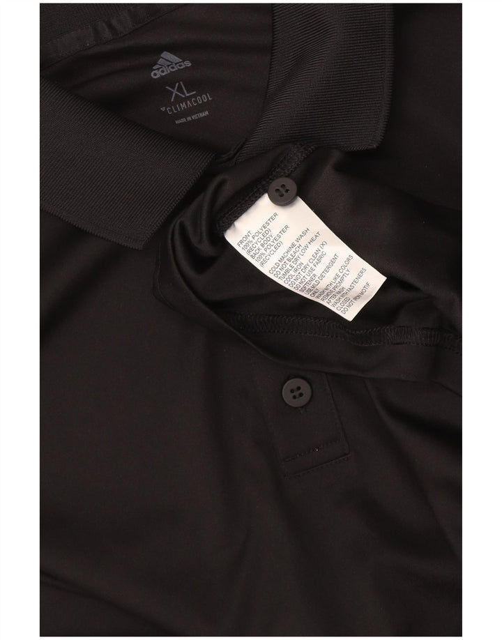 Ανδρικό πουκάμισο Adidas Climacool Polo XL Μαύρο πολυεστέρα