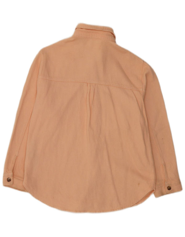 Πουκάμισο Zara Girls Overshirt 11-12 Years Pink Cotton