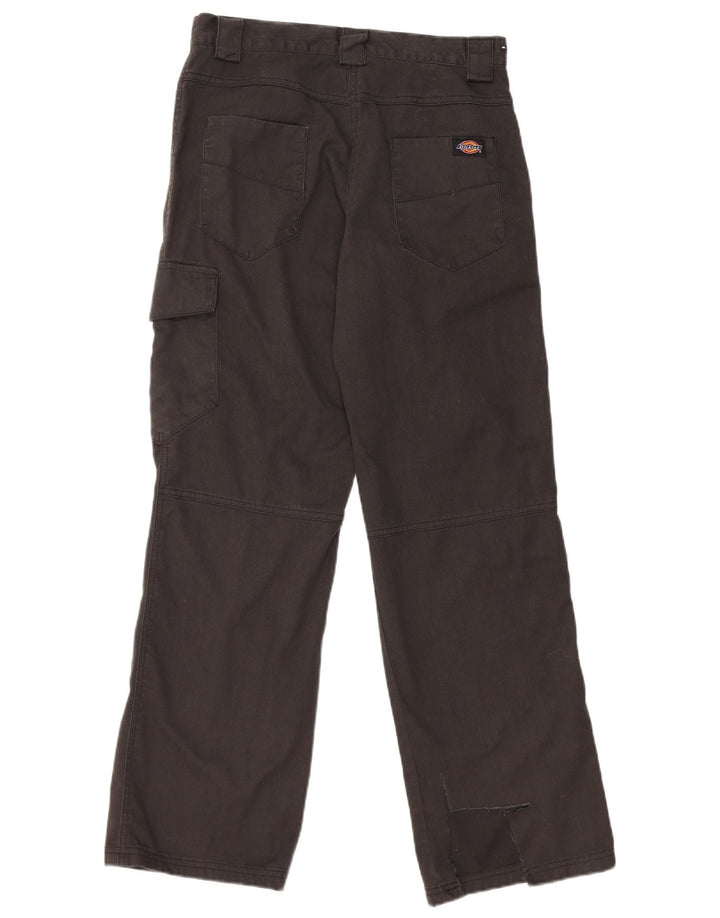 Dickies Γυναικείο ίσιο παντελόνι Cargo US 10 Medium W28 L31 Γκρι