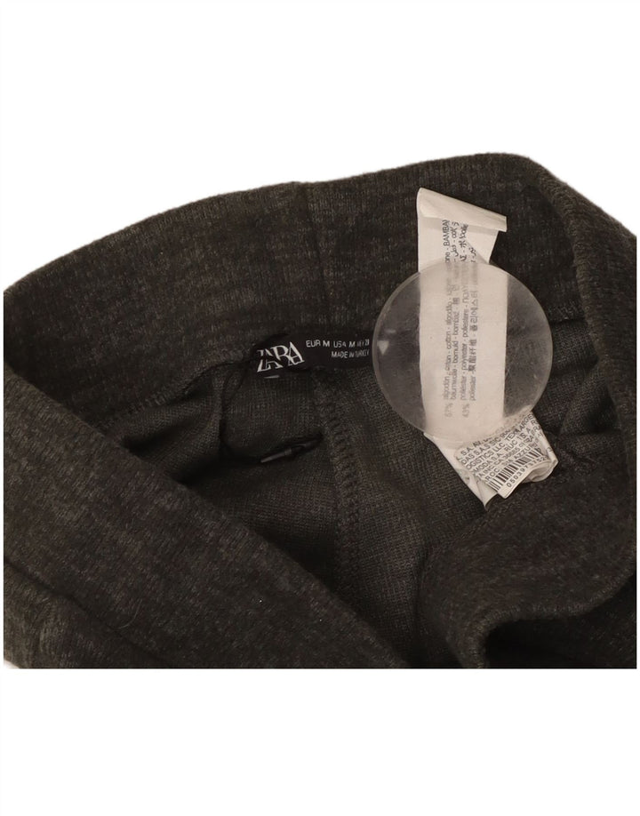 Γυναικεία αθλητική φόρμα Zara Παντελόνι UK 12 Βαμβακερό μεσαίο γκρι